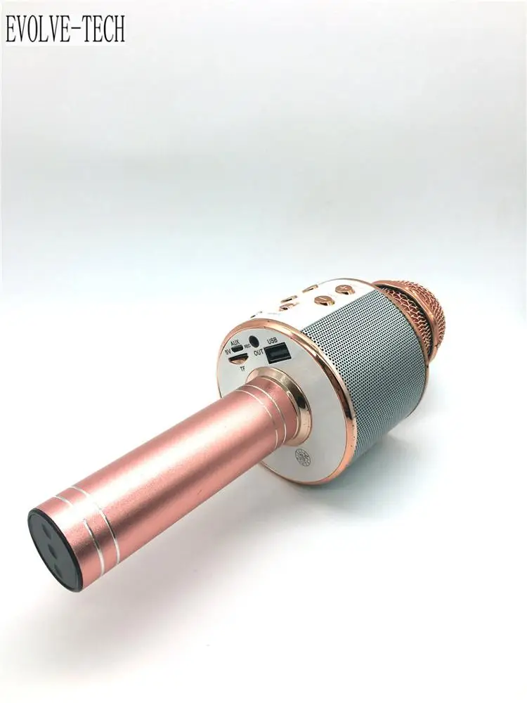 Cheapest Karaoke Microphone Handheld Wireless Speaker  Professional Handheld USB Charger KTV Microphone for Karaoke