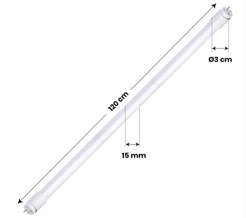 Factory High Lumen led lights tube 18W 20W 25W 30W 40W 50W G13 2FT 4F18w light LED Tube Light LED T8 Glass Tube led light tubing