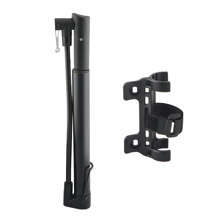 BAIMEI pump mini hand push aluminum alloy portable mountain bike bicycle basketball with car