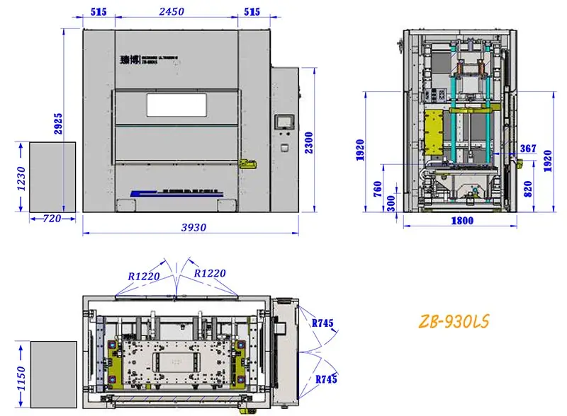 Yongai 930SLS Automatic Linear Vibration Friction Welding Machine With with Excellent Welding Quality