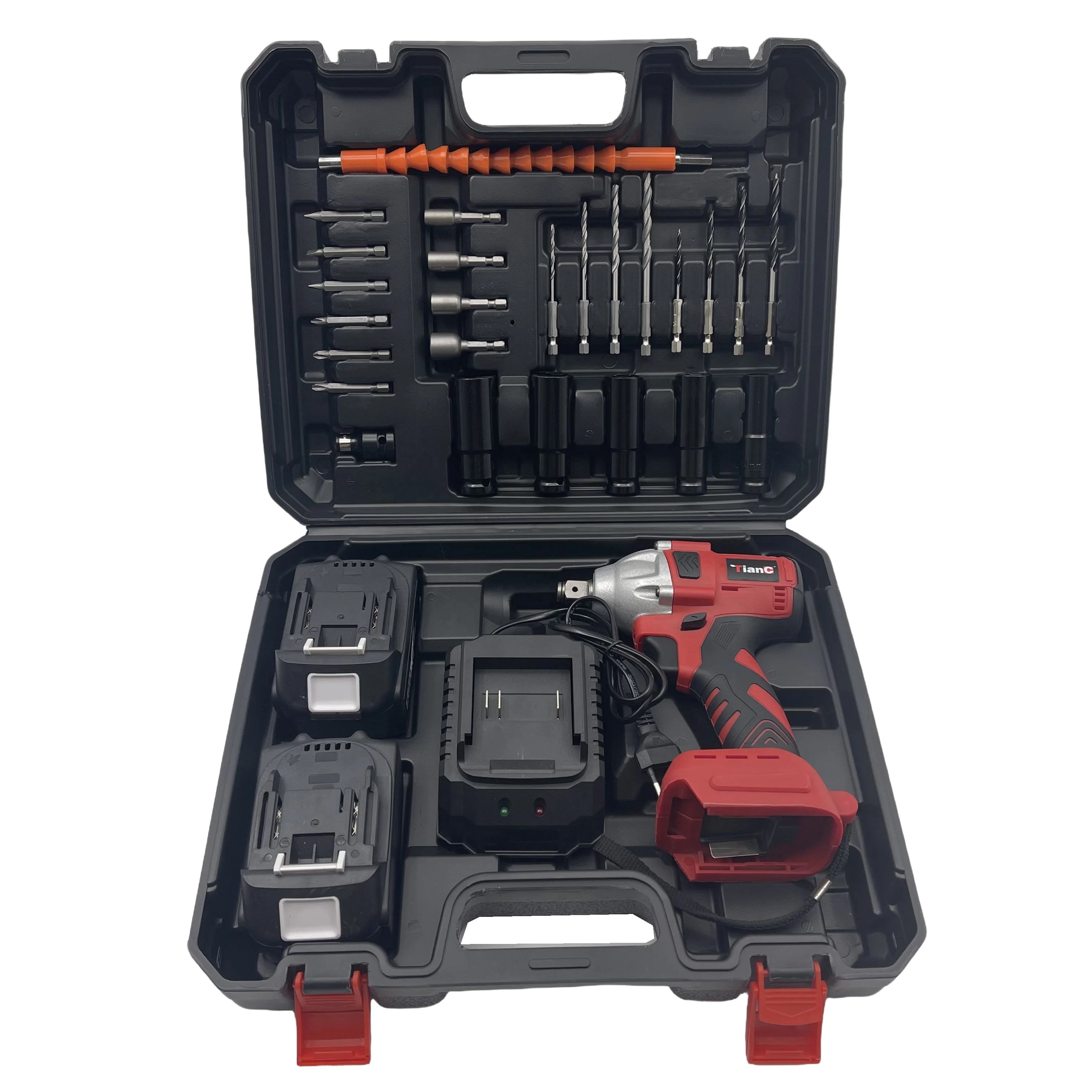 Long Working Time Cordless Impact Wrench Brushless Power Wrench Cordless Impact Portable Impact Wrench