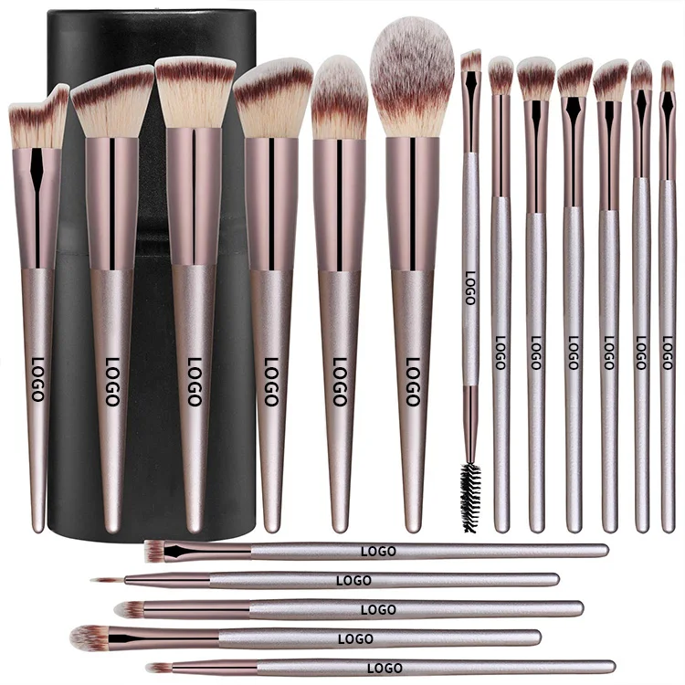 Hot Sale High Quality Professional Vegan 28 22 piece cosmetic make up brushes makeup sets