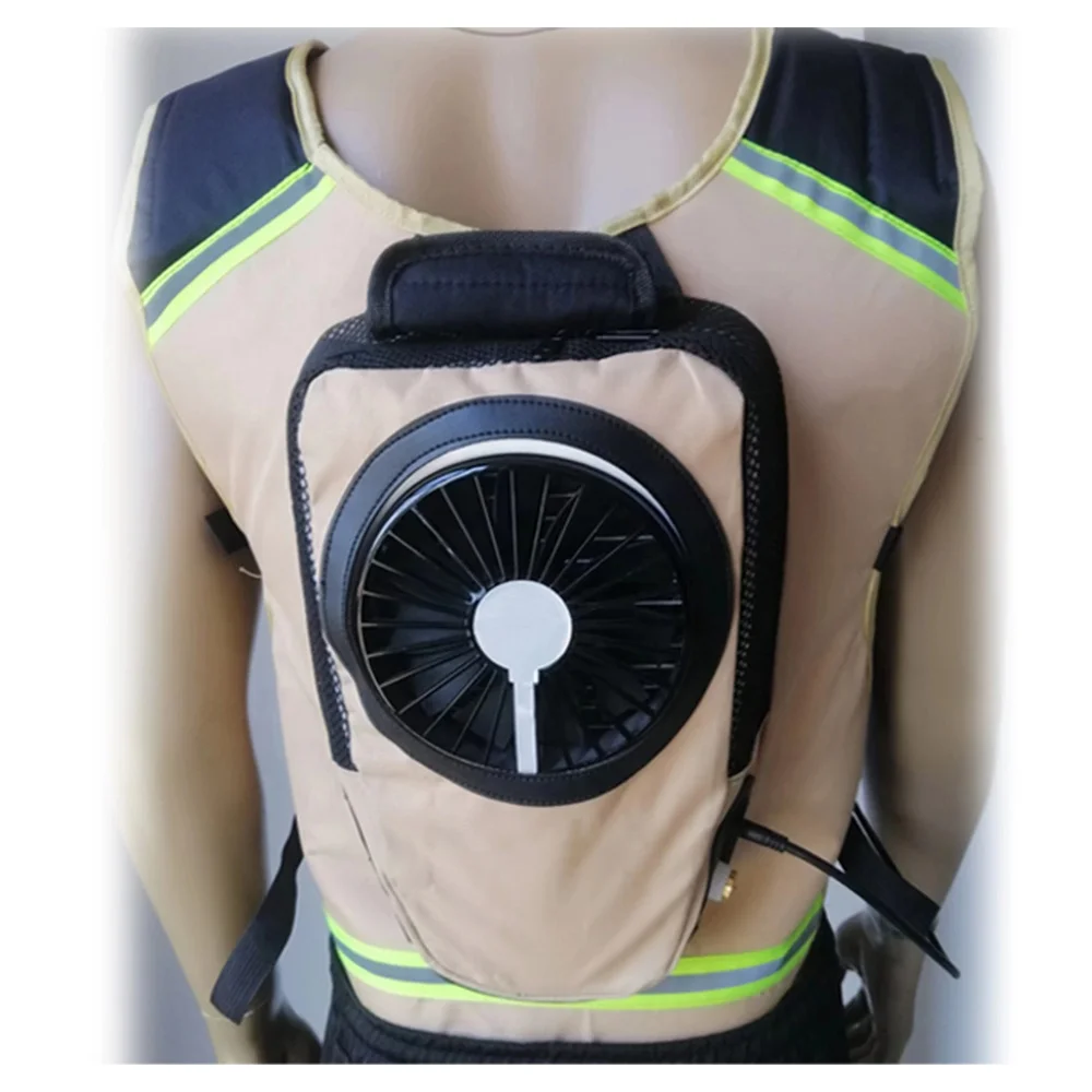 New Design Innovative Motor Industry Body Man Woman Unisex Summer Outdoor Jacket Air Conditioning Cooling Vest Clothing  Waist