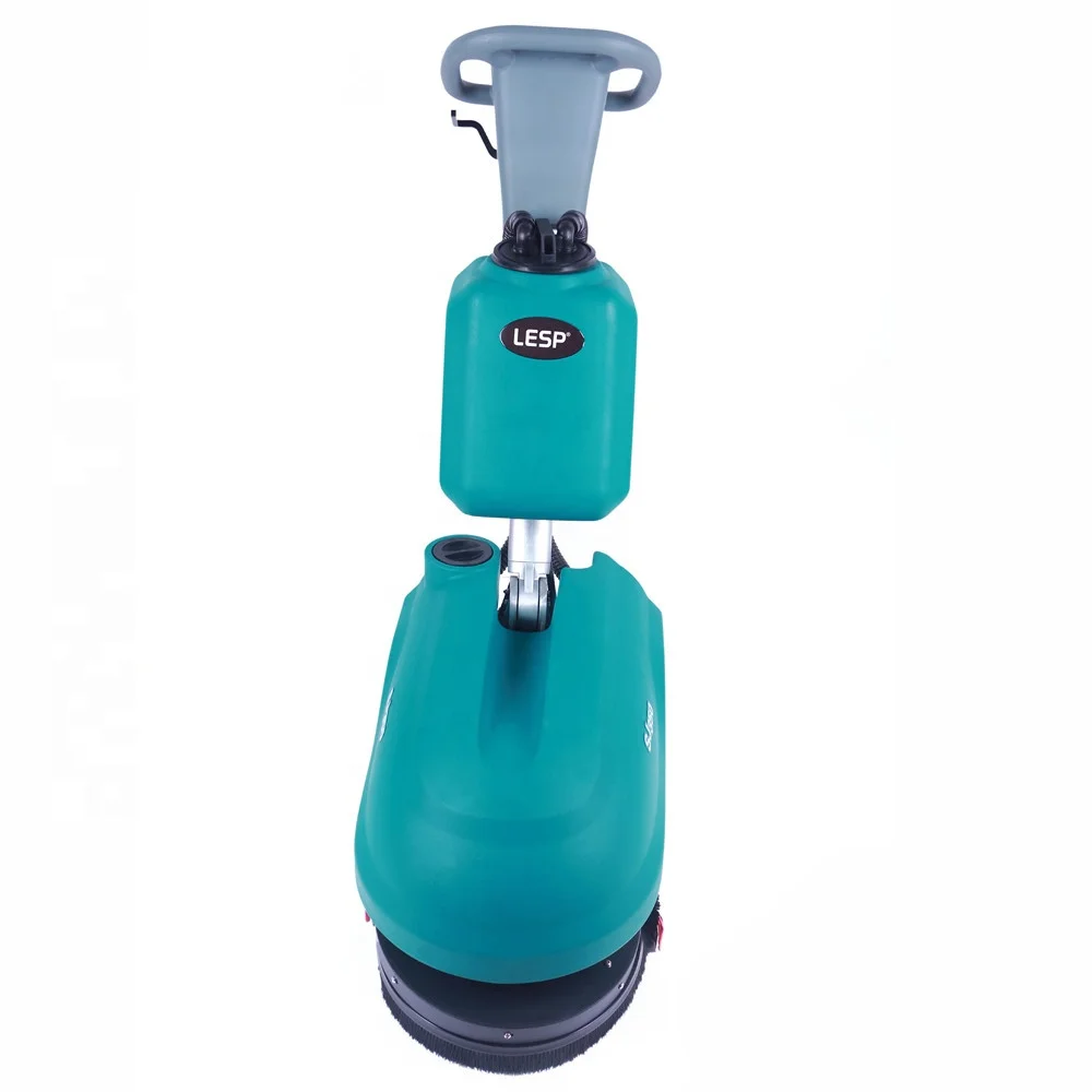 SJ350 Auto floor scrubber cable scrubber marble tiles cleaning machine floor