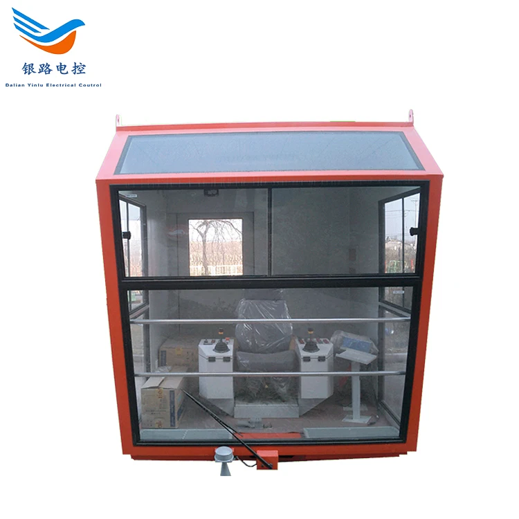 Multi Function Excavator Cabin Door Construction Site Excavator Operator Cabin For Construction Sites