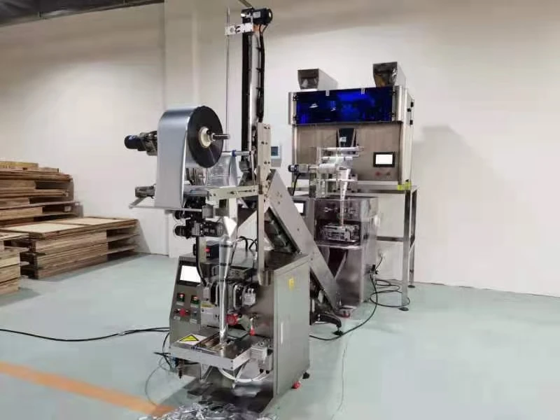 Manufacturer Full Automatic High Speed Pyramids Inner And Outer Tea Bag Packing Machine
