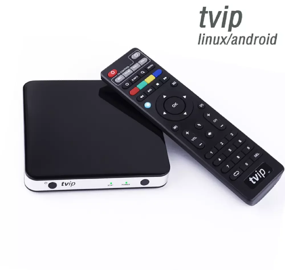 Original Factory TVIP 605 Amlogic S905X Dual OS Android 6.0 Linux TVIP 605 4K IPTV TV Box