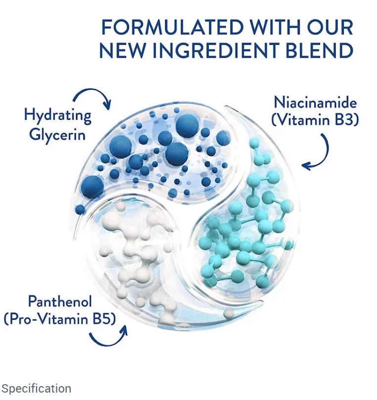 Large White Jar 550g Body Lotion Moisturizing Moisturizing Sensitive Repair Hydrating Cream For Dry And Sensitive Skin