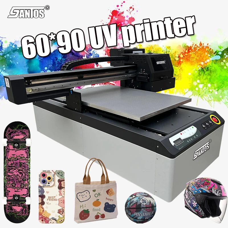 Factory Direct Sale Uv6090 Printer Small Flatbed Printer Uv 6090 A1 Size Digital Printers For Phone Case