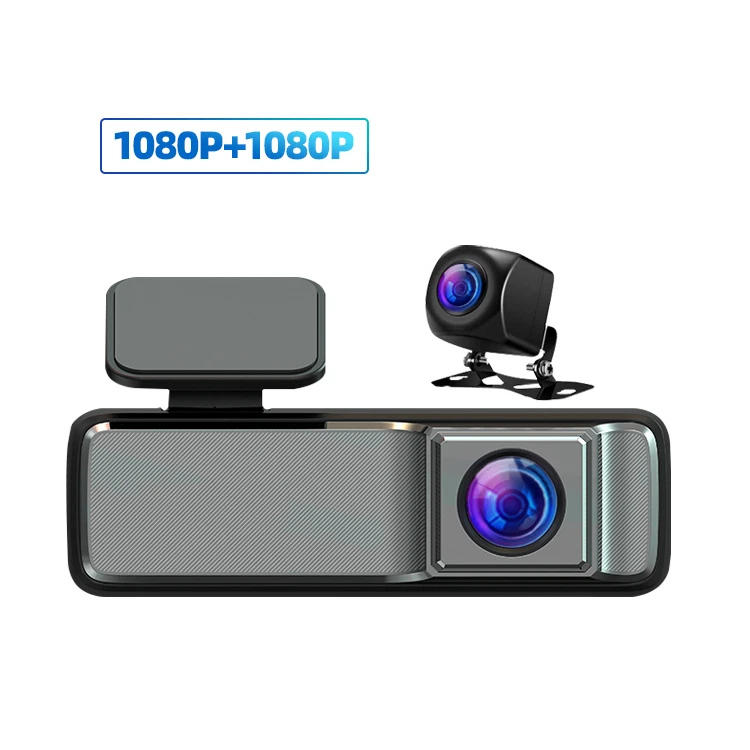 2 Camera 1080P+1080P Car DVR WiFi Logger Night Vision Dual Lens Dash Cam With Rearview Lens 2 Channel Car Camcorder