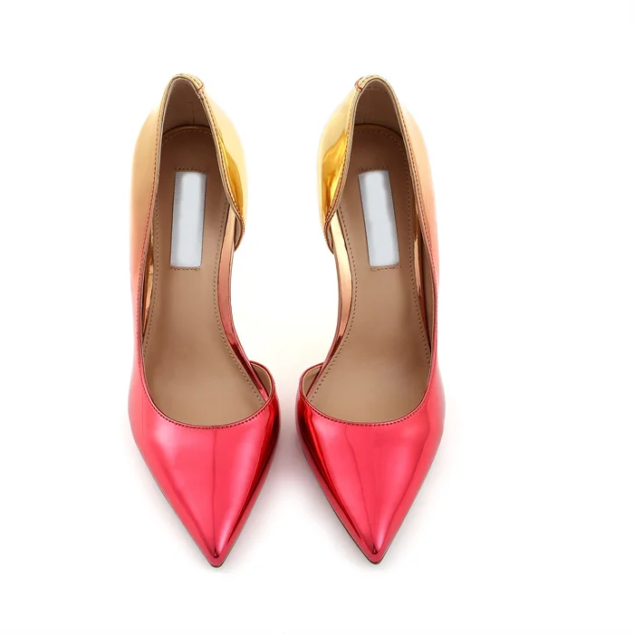 Summer Sales New Design Fashion Trend Sweet Succinct Sex Appeal Pointy High Heeled Shoes