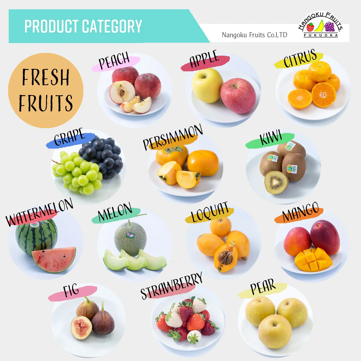 Japanese exotic processing plant fruit vegetable stands kiwi