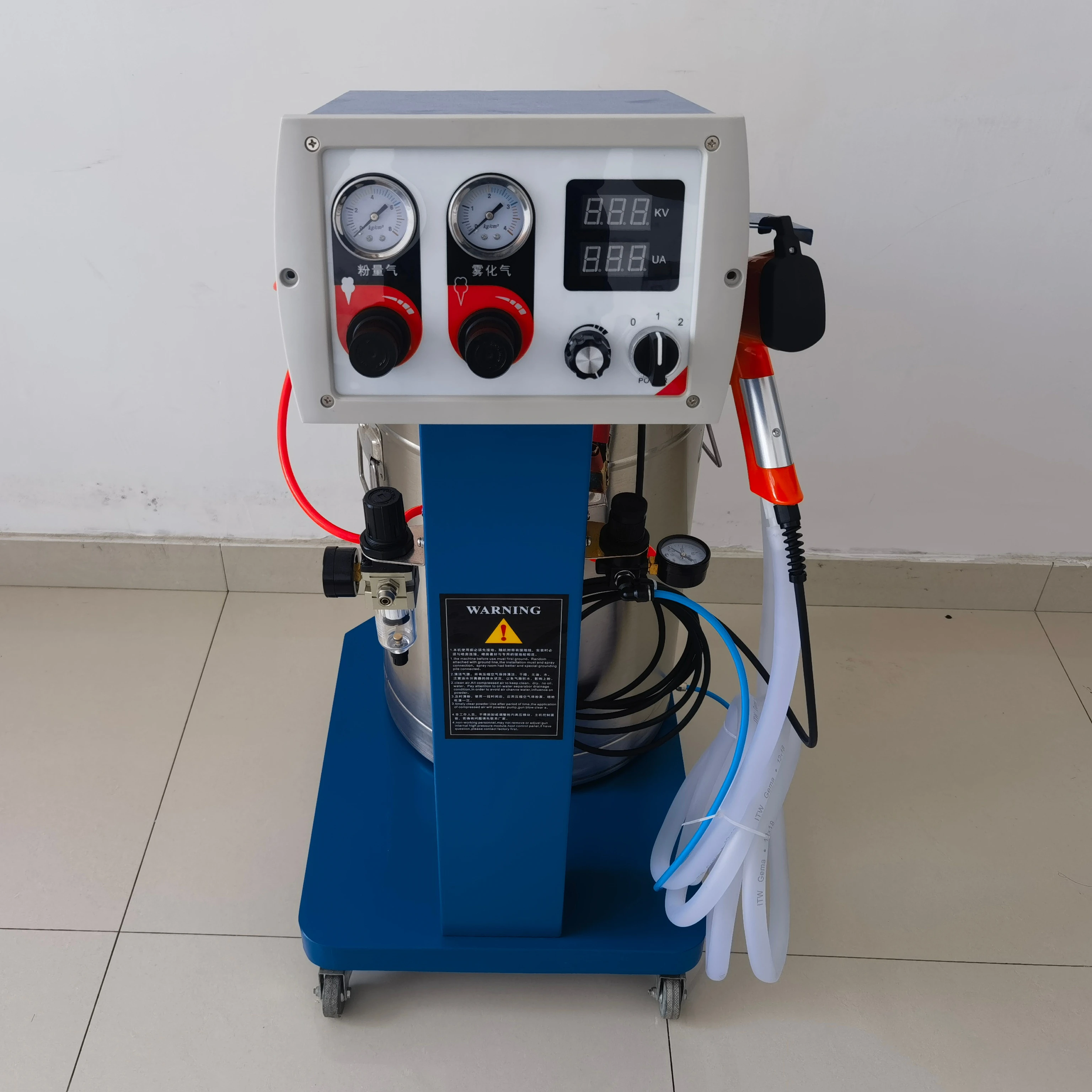 2024 High-quality electrostatic powder coating machine THD603 with a very high powdering rate and the best coating quality
