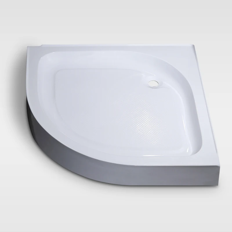 Hot sale acrylic shower tray 70x70 with corner installation