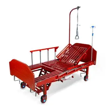 Оптовая продажа экономическая медицинская 2 Crank пациента клиника ручная Больничная койка для ухода за