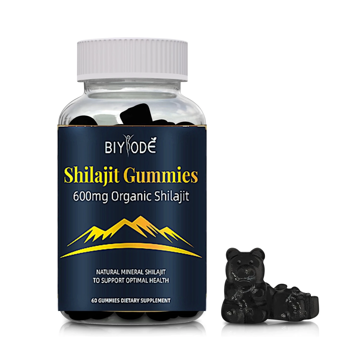 Healthy Food Shilajit Pure Himalayan Organic Gummy Vitamins Manufacturers Pure Shilajit Extract Shilajit Gummies Supplement