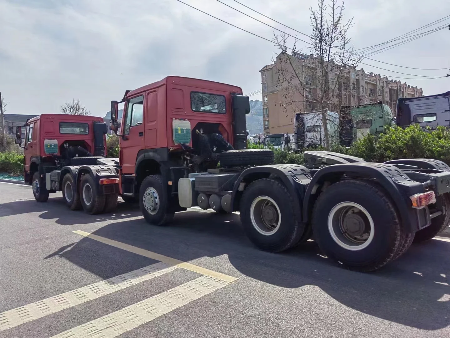 howo 6*4 new produce truck tractor