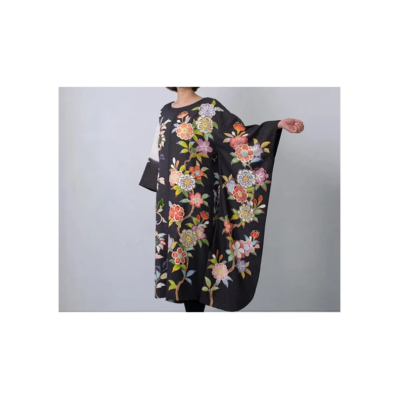 High quality New Japanese Formal Style women kimono dress robes