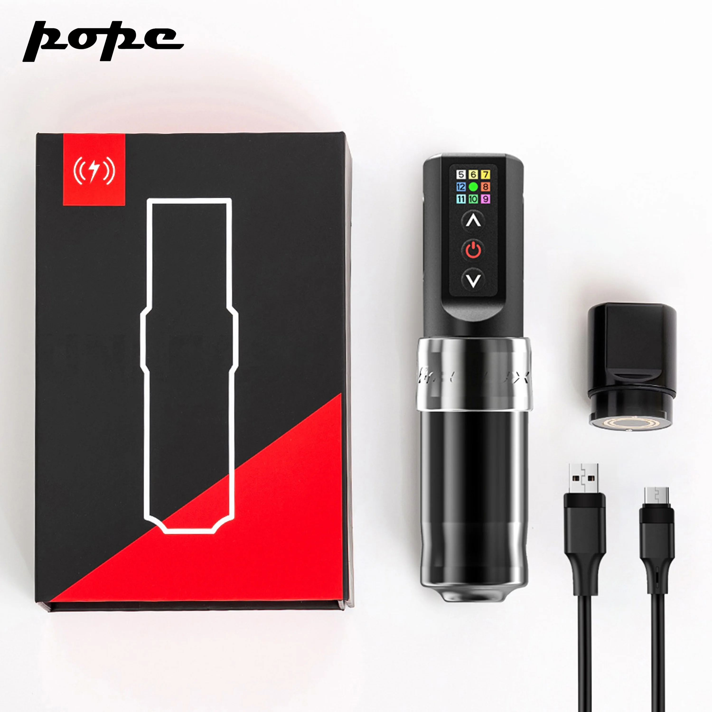 POPE Wireless Tattoo Machine Tattoo Rotary Machine Tattoo Wireless Kit