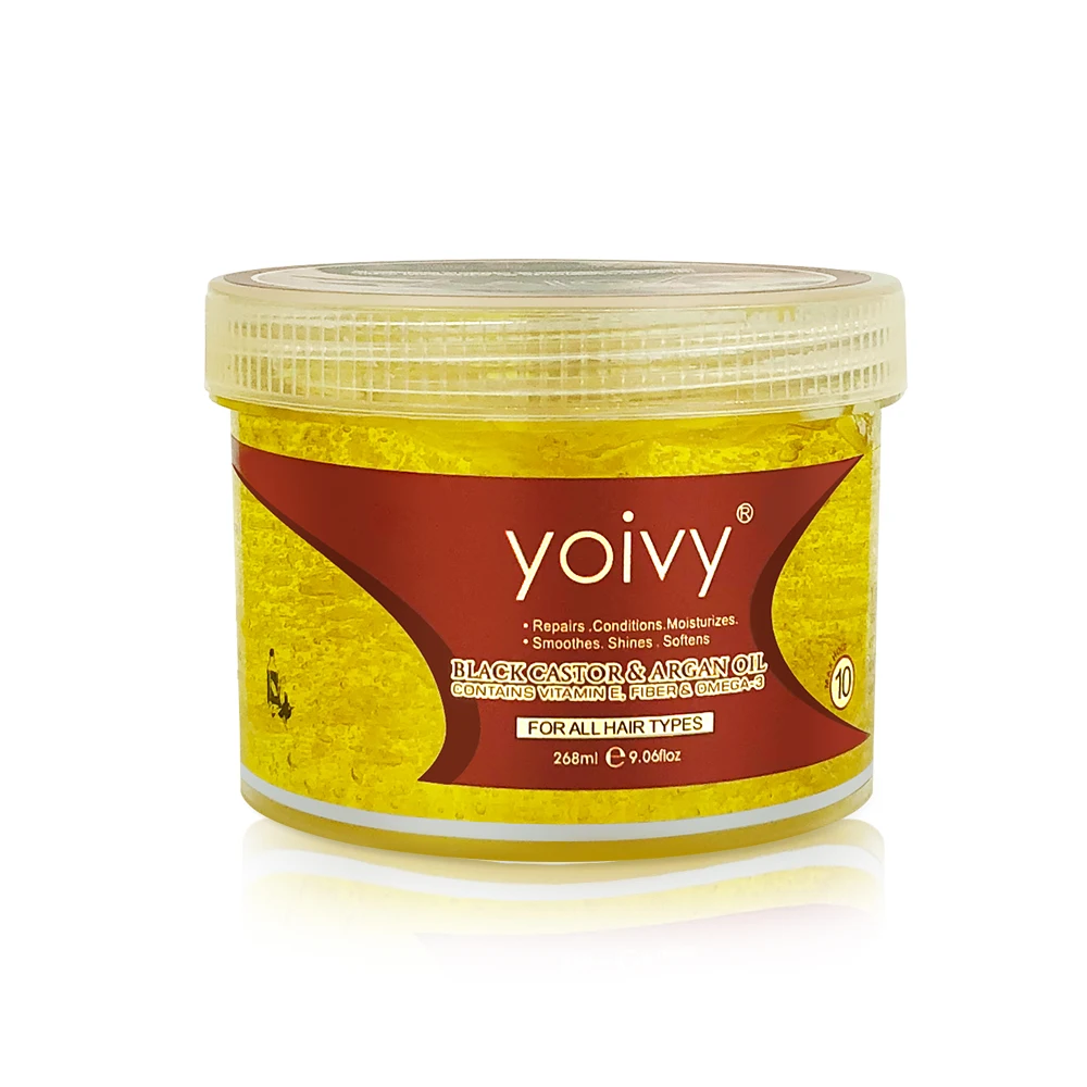 OEM Private Label New Hair Styling Gel  Edge Control Hair Fine Shine Hair Gel With 268ML