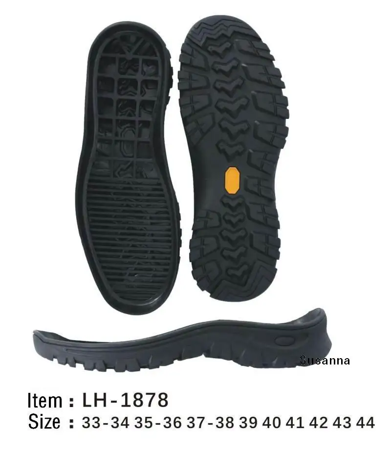 Mountaineering shoe sole,rubber material with good quality