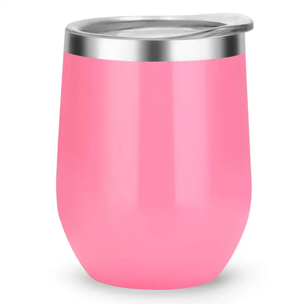 12 Oz Stainless Steel Travel Coffee Mug Double Wall Vacuum Tumbler With Lid Insulated Stainless Steel Tumbler Cups