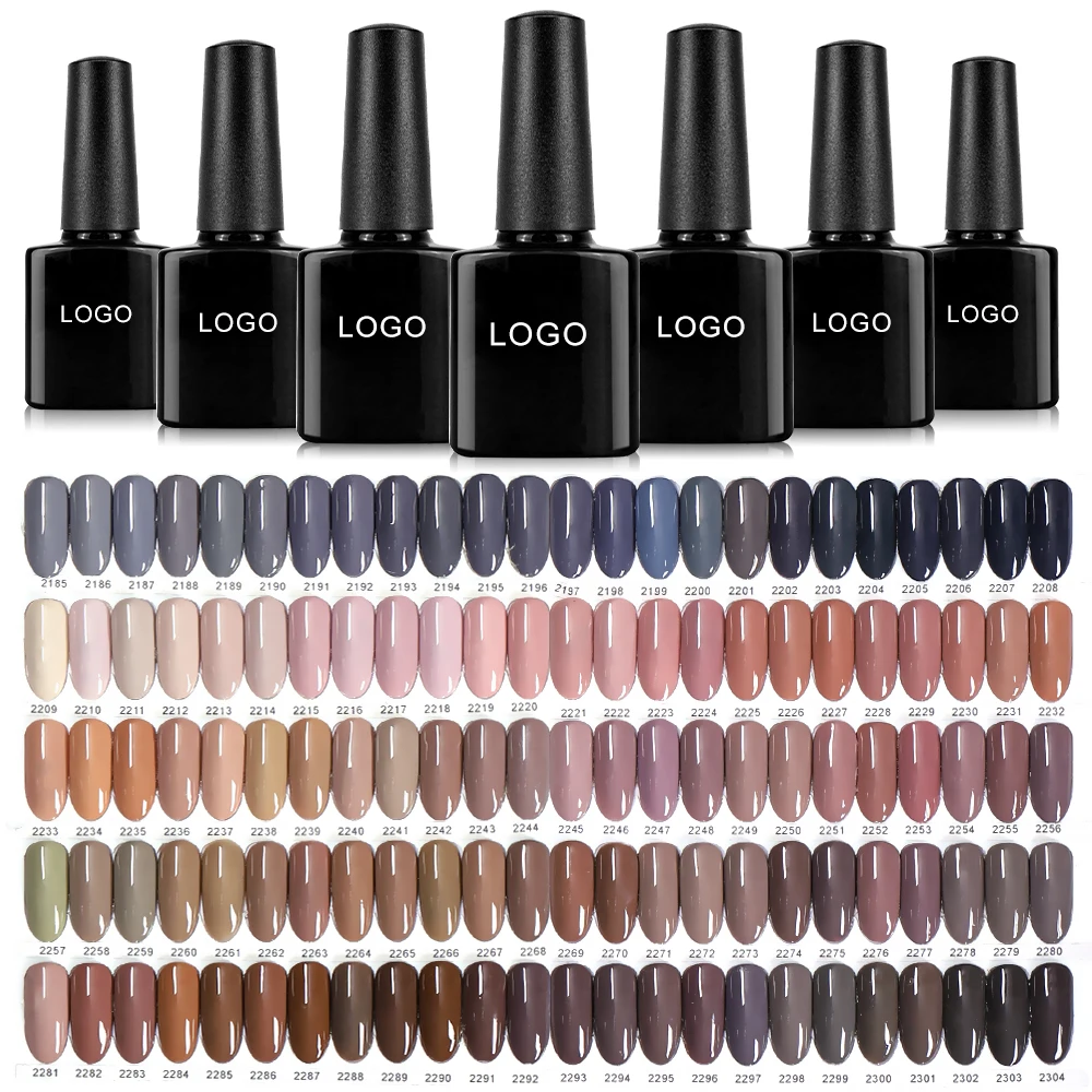 Private label custom logo green colors soak off gel nail polish uv gel suppliers