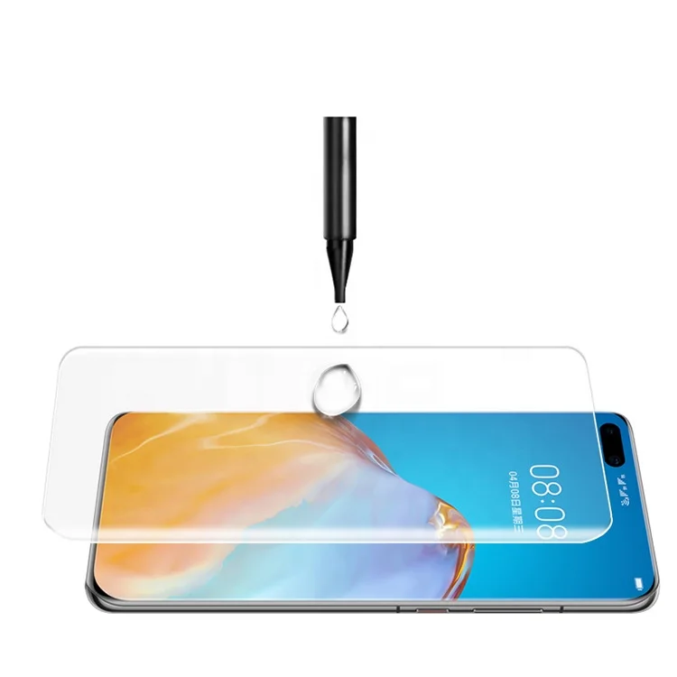  100 г бесплатный образец УФ-клея для Samsung Galaxy Note10 изогнутое закаленное стекло Защита