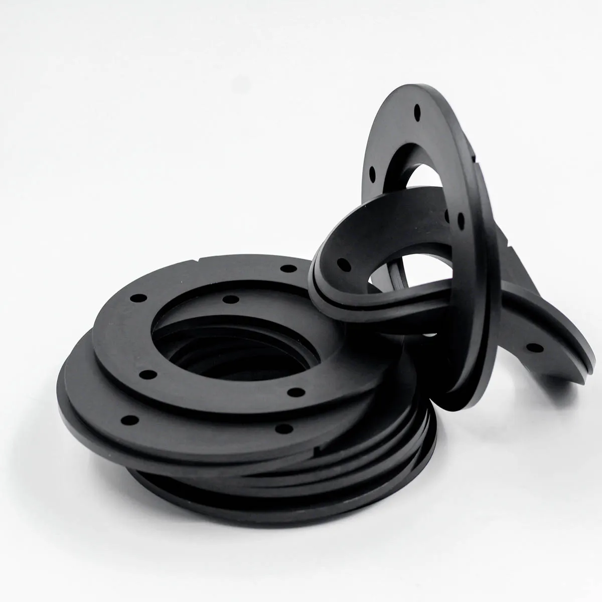 Compression Molded Rubber Nbr Epdm Fkm Rubber Disc Gasket Washer