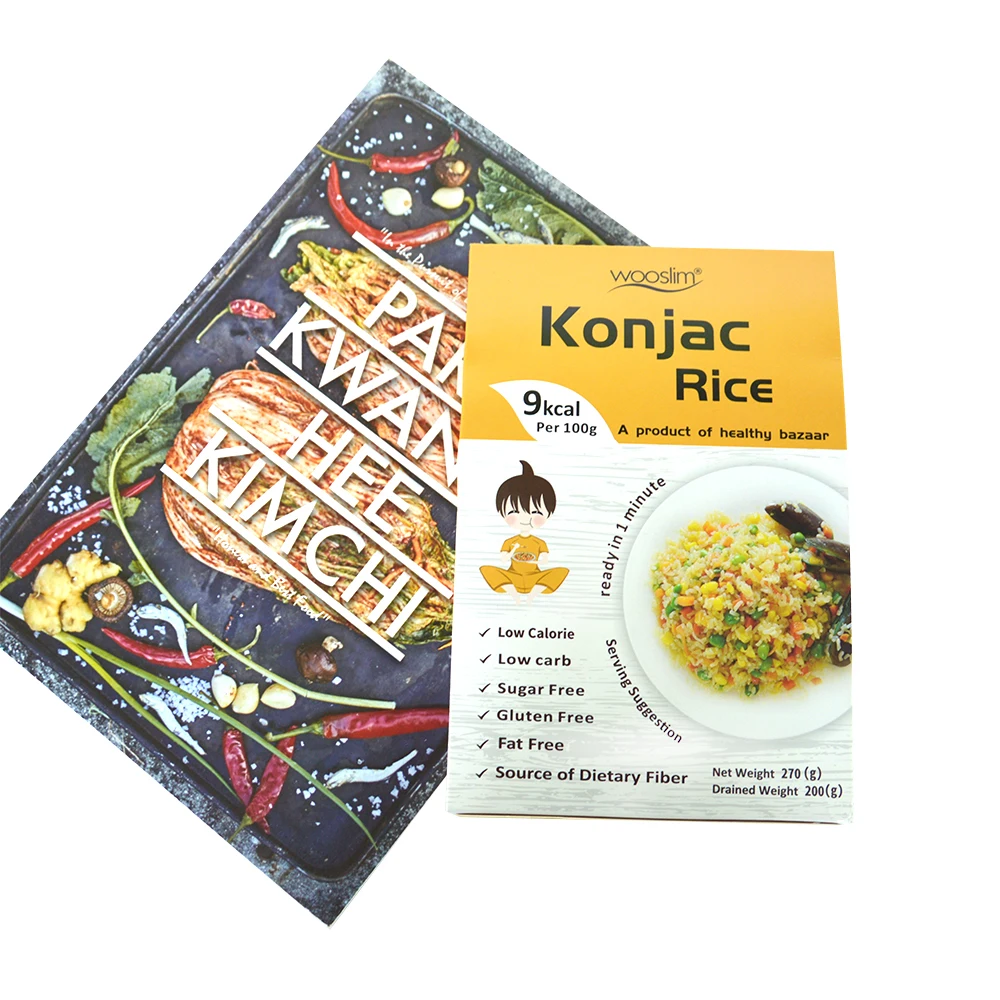 Ready to Eat Konjac Rice Shirataki Noodle Bulk  OEM Konjac Foods  Manufacturing