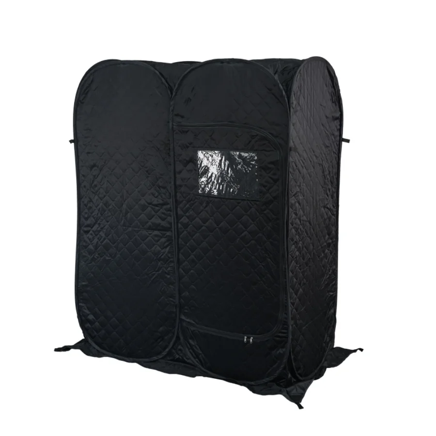 Outdoor Sauna Steam Room 2 Persons Tent for Outdoor Ice Fishing Dry Steam Sauna Ice Cube Fishing Shelter Tent