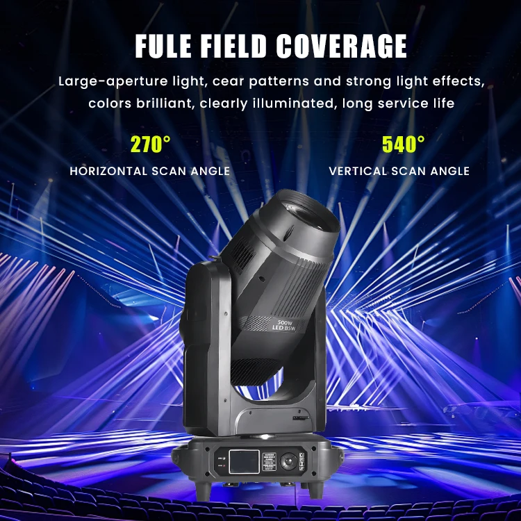 High Quality Professional 500w LED BSW+ CMY+CTO moving head lights