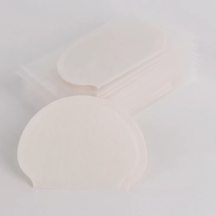 High Quality Stock Thickness White Hot Sale Disposable Anti Sweat Under Arm Pads For