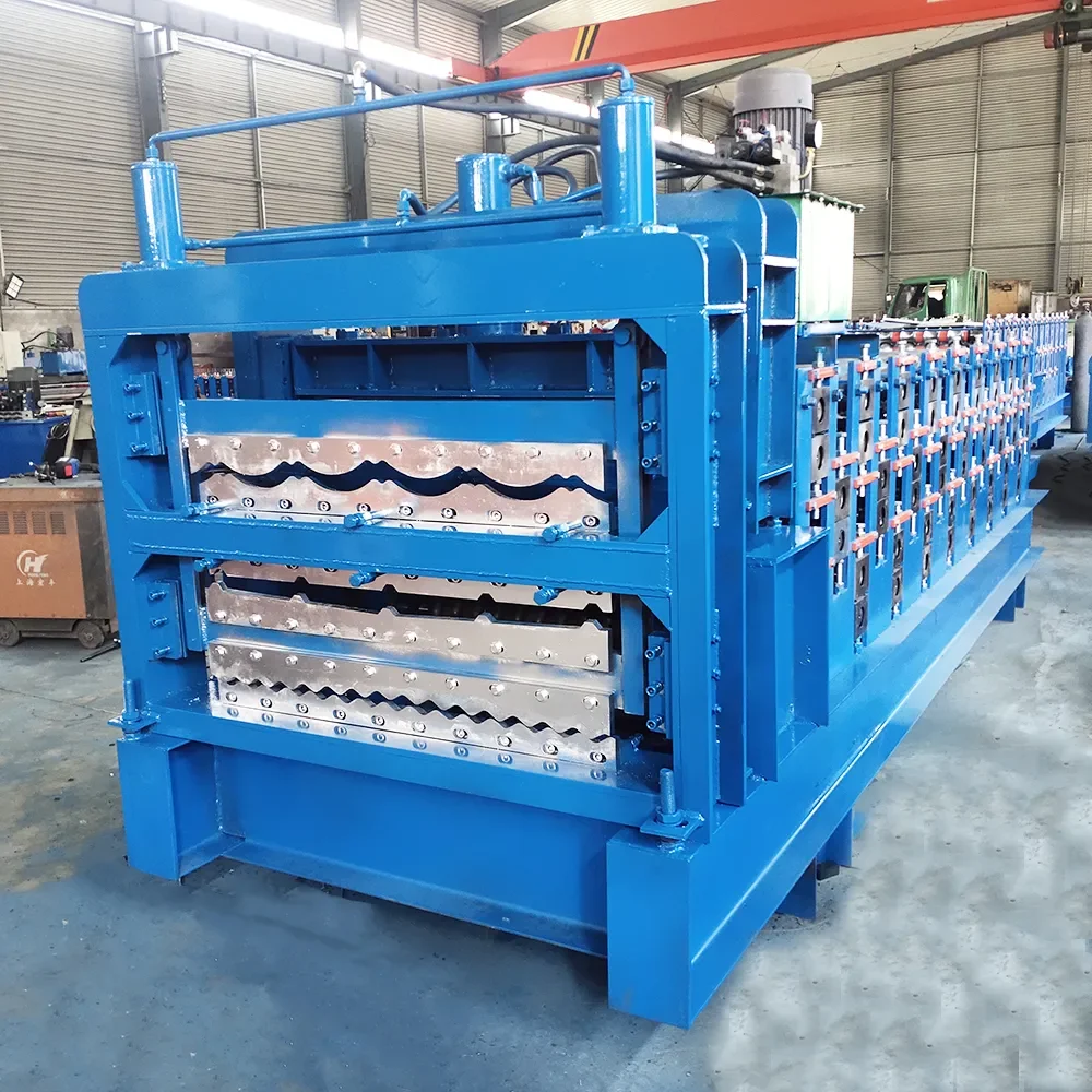 Factory Direct   Hard Chrome Plating for Finishing Steel Roofing Sheet Making Machine Roofing Sheets Making Machine Roll for