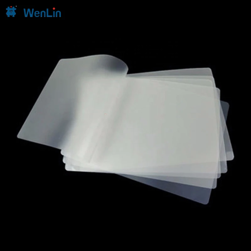 A4 Size Polycarbonate film PC PVC PETG  Strong Coated Overlay Film for ID Card