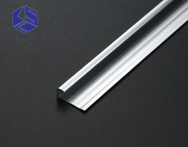 Aluminum alloy decorative line closing strip UV plate card strip wall plate card strip dividing line trimming