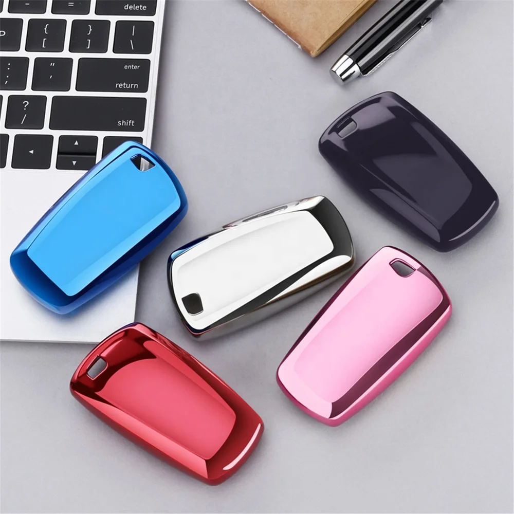 Чехол MUSUHA для автомобильного ключа BMW, полузащитный ТПУ чехол для автомобильного ключа BMW 1 Series 2 3 4 5 6 7 Series X3 X4 M2 M3 M4 M5 M6