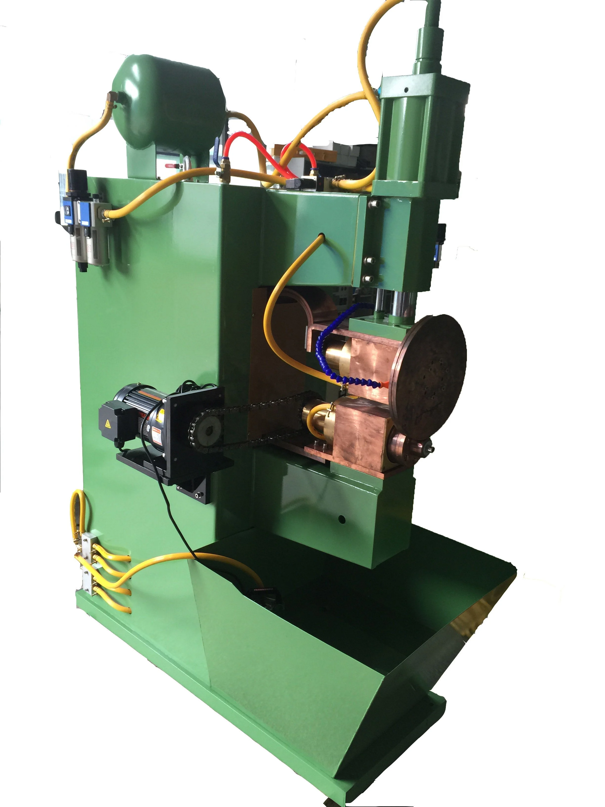 CNC tin can spot welding machine copper busbar side seam welding machine