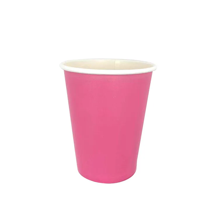 
manufacturers custom printed logo 8 oz coffee paper cups for cold drink 