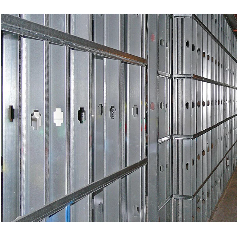 Light Gauge Steel drywall metal frame stud and track steel stud