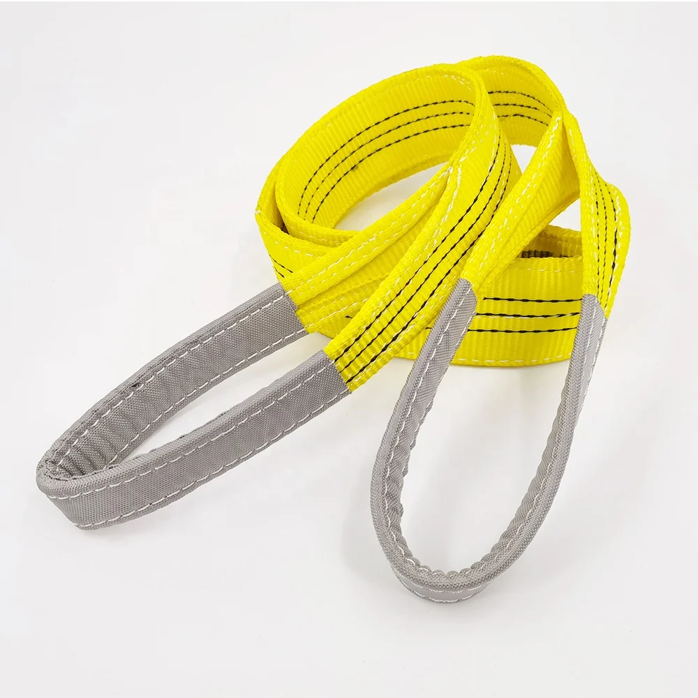 
Professional Manufacturer Crane Sling Polyester Soft Web Lifting Slings 