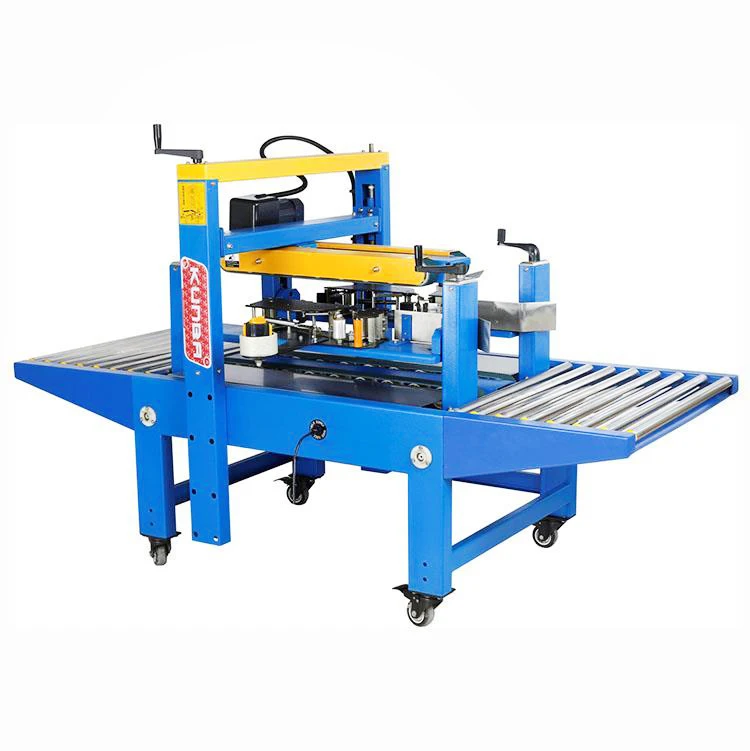 
FJ-4042 automatic side driven carton box sealing packing machine with tape 