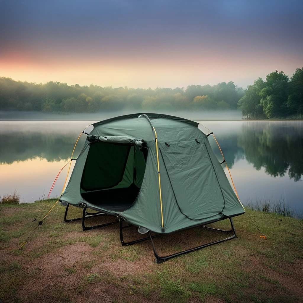 Hot Sale Large Oxford Fabric Weatherproof One-Bedroom Winter Warm Outdoor Camping Tent for 2 Persons for Fishing