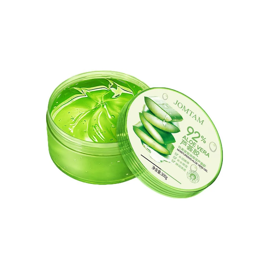 2021 Factory Price 99% Organic Moisturizing Gel Soothing Sunburn Repair Anti-Acne Avocado Aloe Vera For Men