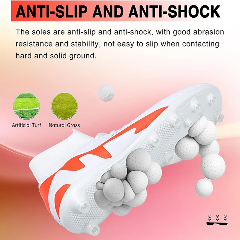 Durable High Quality Football Boots Cleats Soccer Boots Football Competition Men Women Athletic Original Soccer Shoes