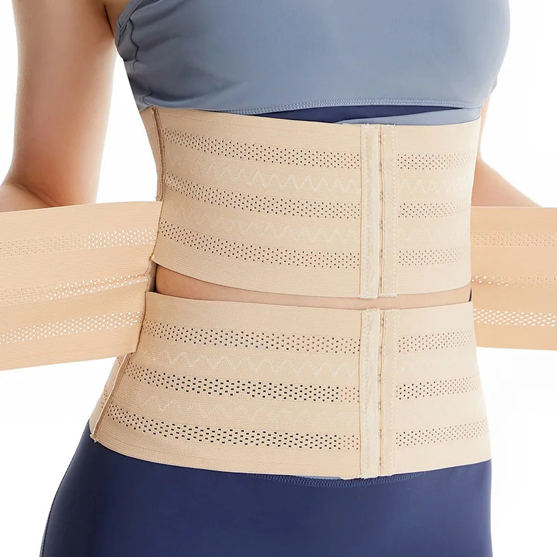 Women Waist Trainer Corset Binder Shapers Tummy Wrap Body Shapewear Slimming Belt Flat Belly Workout Postpartum Girdle