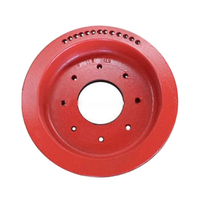 Sand casting parts, steel machine fitting belt pulley, used in agricultural machinery industry