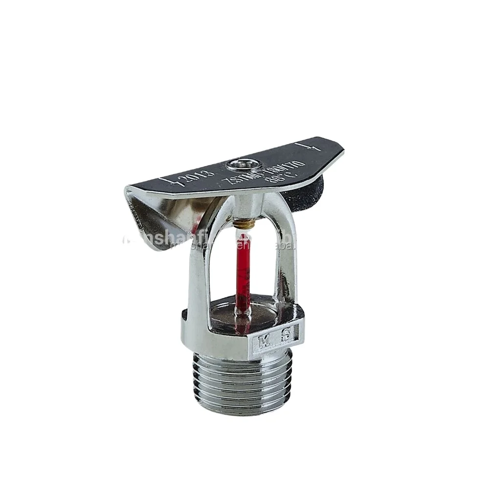 Hot sale DN15 68 Degree CA fire protection Chrome Finished Material fire sprinkler