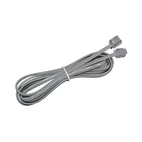 CAT3 RJ11/ RJ12 Telephone Jumper Cable Patch Cord with 6P4C 6P4C 6P6C 4P4C 4P2C crystal connector