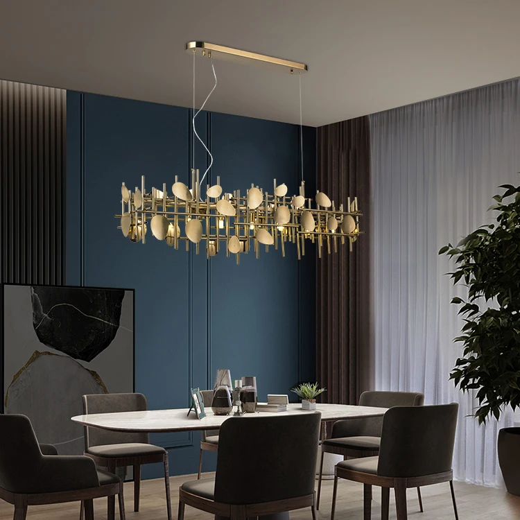 Светильник dlslighting для гостиничных люстр поставщик стильные украшения ресторана гостиной подвесные современные светильники светодиодная люстра